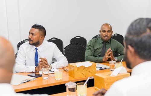Gina hidhumaiy thah libey gothah Kulhudhuhfushi Airport ge passenger terminal alun tharaggee kuranee