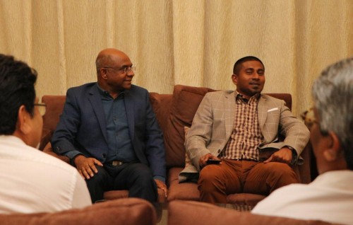 Shahid and Mahloof departs to Seychelles to seek support for Maldives’ bid to host IOIG 2023