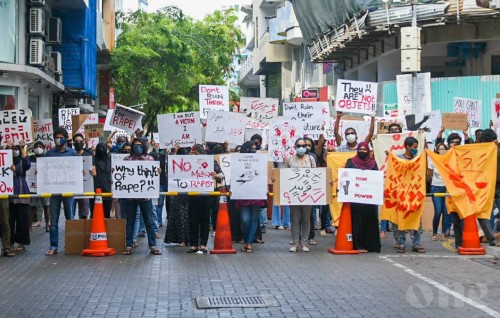 BREAKING NEWS: Rape adhi Jinsee aniyaathakaa dhekolhah Gender Ministry kurimathee muzaaharaa kuranee