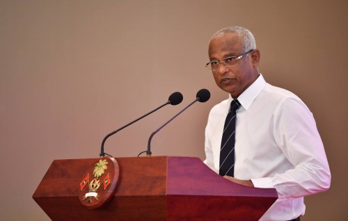 Democracy ah gonjehun bodu massala thah ebahuri, Raajje himaayaiy kureveynee enmenge baiverivumaa eku: Raees