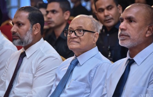 President Maumoon calls to bring those who spat on police to justice
