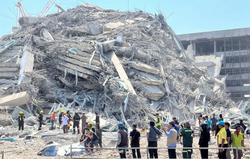 Myanmar ah 7.7 magnitude ge baarugadha binhelumeh athuvejje