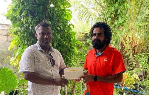 Dhiraagu high speed fibre internet ge hidhumaiy Manadhoo ah