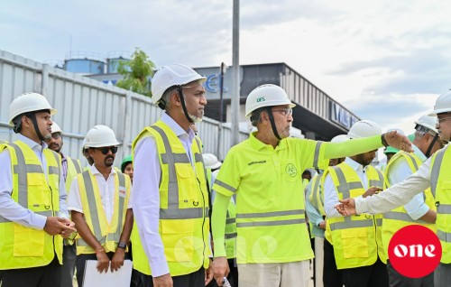 Raees Muizzu thilamale bridge site ballavaalavvaifi