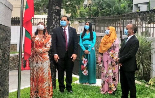 Minivan dhuvahuge dhidha negumuge rasmiyyaathu Raajje in beyrugai huri diplomatic mission thakugai baavvaifi