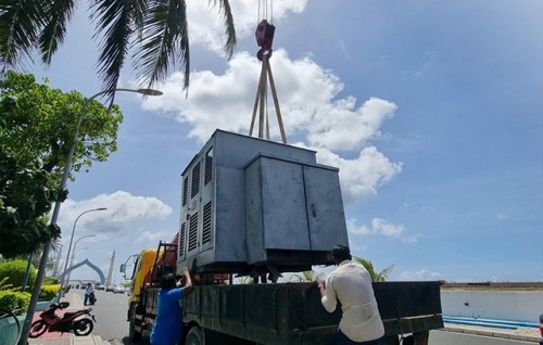 Dharubaaruge substation gai huri baa transformer badhalu kohfi