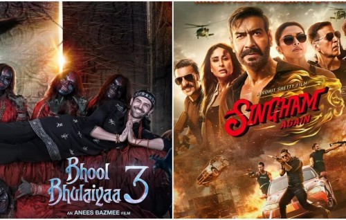 Singham Again ah 125 crore, Bhool Bhulaiyyaa 3 ah 100 crore libihjje