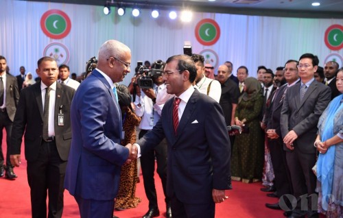 President ratifies amendment allowing former President Nasheed to run for the presidency
