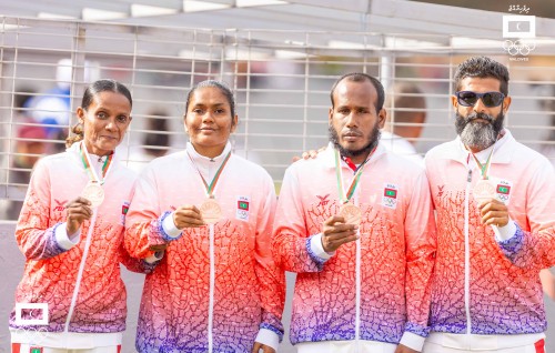 Para Athletics in Raazzag aai Faathun ah Bronze medal