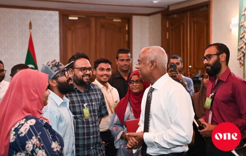 Photo: Inthihaabuge naakaamiyaabee ah fahu Raees Solih beyvi furathama press conference