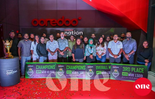 One Photo: Ooredoo Nation Inter Office mubaaraathu ge ninmumuge rasmiyyaathu