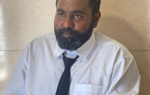Hulhumale' in gellunu Thaufeeq adhives nufeney