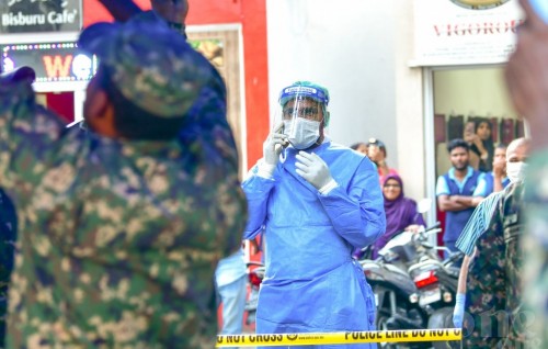 An eight person confirmed for COVID-19 in Male’ City