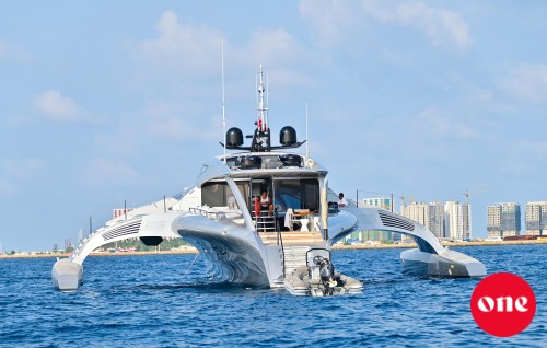 Super yacht Adestra Raajje gai