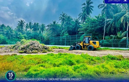 Funadhoo football dhanduge sub-base hedhumuge masakkai fashaifi