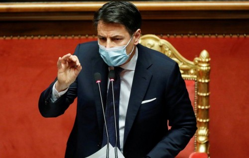 Coalition sarukaaru baibaivumun Italy ge boduvazeeru isthiufaa dhevvaifi