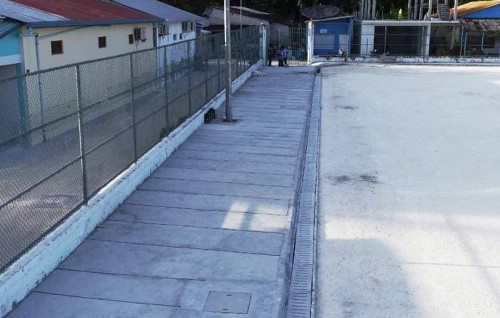 Hulhudhoo football dhandu ge sub-base ge masahkaiy nimihjje