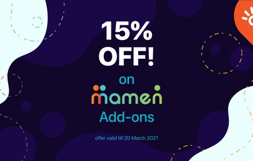 Mamen data ad-on thakun 15 percent discount libey promotion eh fashaifi