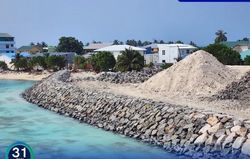 Dhihdhoo bandharu hedhumaai jetty hedhumuge masahkathuge 61 percent nimijje