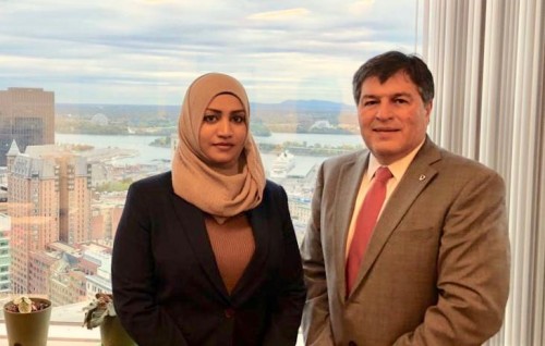 Minister Nahula meets Executive President of the Public Authority of civil Aviation of Oman