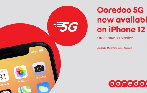 Ooredoo 5G mihaaru iphone 12 ah libeyne