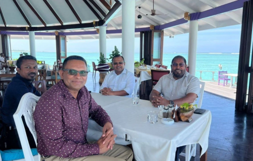 MNP ge raees Naazim, JP ge leader Gaasim aa baddhalu kuravvaifi