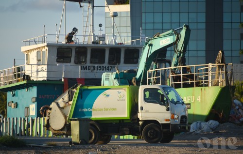 Nahthaalan jehey mudhalaai thakethi Male transfer station in nahthaaleveyne inthizaamu WAMCO in hamajahssaifi