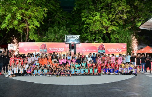 Dhiraagu 3X3 Challenge basketball mubaaraaiy foariaa eku ninmaalaifi