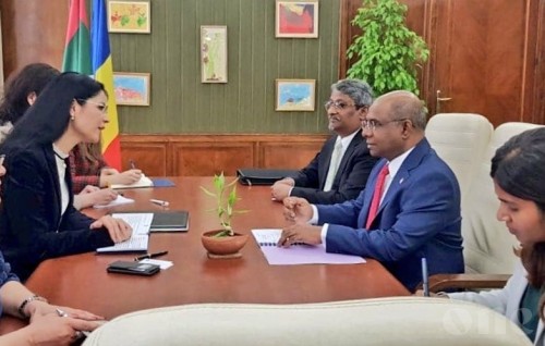Minister Shahid meets with Vice Prime Minister for Romania’s Strategic Partnerships’ Implementation