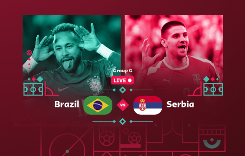 World Cup: Brazil - Serbia