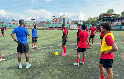 SAFF U20 mubaaraathuge group stage match thah kulhey dhandu badhalukoffi