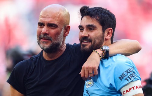 Guardiola beynun vegen Gundogan an'buraa City ah