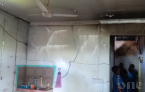 Fire in Madaveli destroys large portion of the house