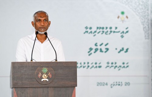 Raajjey gai mihaaru amalu kuranee rayyithun goiy husvaa hisaabah gendhaane nizaameh: Raees