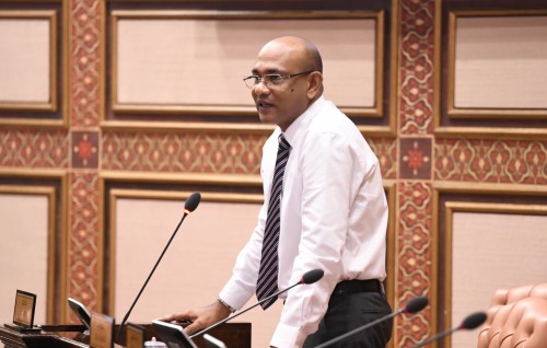 Sarukaarun kunfuni hadhaigen kudhi viyafaarithakah dhanee araigannamun: Member Ahmed Zahir