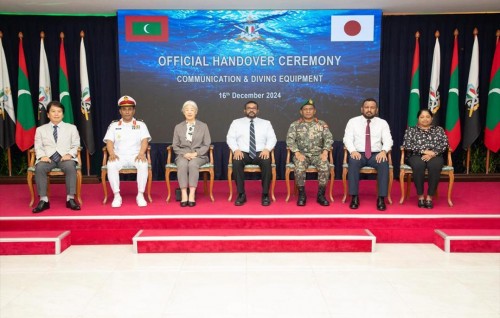 Japan in Search and rescue operation thakah beynun kuraa zamaanee thakethi hadhiyaa koffi