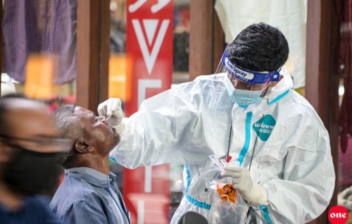 COVID cases further down, 84 positive cases today