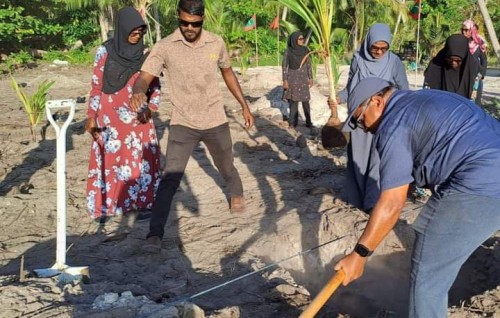 Agriculture ministry in ithuru dhe rasheggaui ruh indhumuge program kurih gengosfi