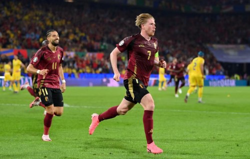 De Bruyne ge molhu kulhumaaeku Belgium ah unmeedhu