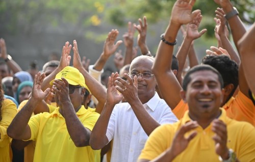 MDP inn coalition hedhumuge baaru Raees Solih ah dhinumah faaskohfi