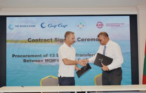 Health Ministry ah 13 Launch banumah Gulf Craft aa havaalu koffi