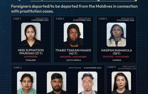 Hashi vikki mahsala ehgai bidheysee 3 anhenaku deport kollaifi