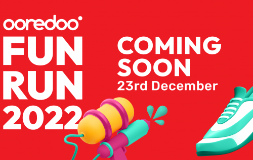 Ooredoo color run upgrade koh, majaa harakaah thakeh himeney 