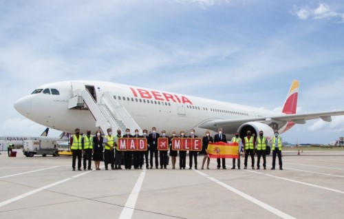 Spanish national airline begins flights to Maldives