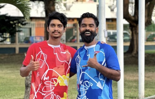 Mauritius mubaaraiyy: Ajfan aai Nibal, Nabaa aai Nabeege pair ves quarter ah