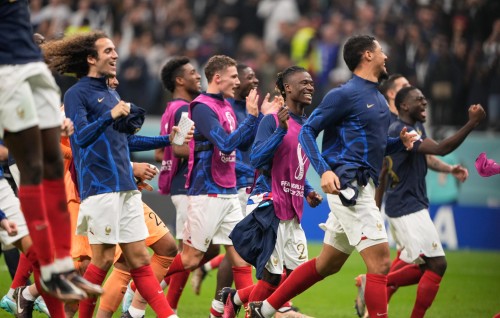 Photo: Morocco balikoh France world cup final ah