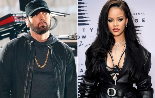 Eminem uses song to say sorry to Rihanna for backing Chris Brown
