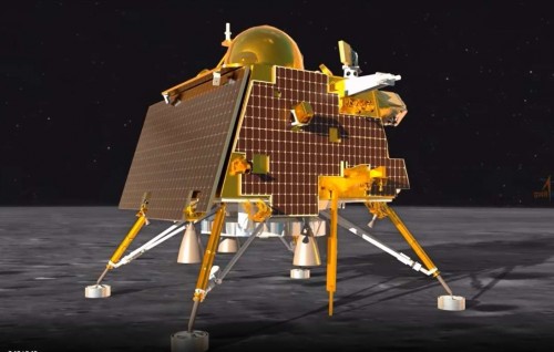 Gujarat meehaku ''Chandrayaan-3''ge Landing Module design kuri kamah dhauvaa kurumun thhugeegu fashaifi