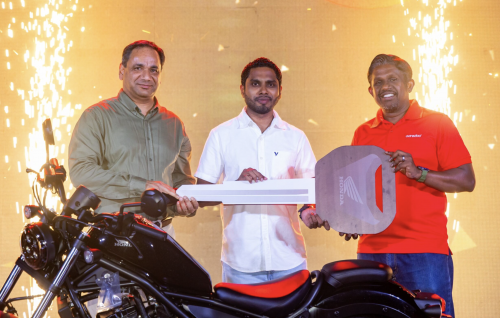 Honda rebel ge naseebuveriyakah Afrah, Ooredoo cycle libey promotion nimumakah