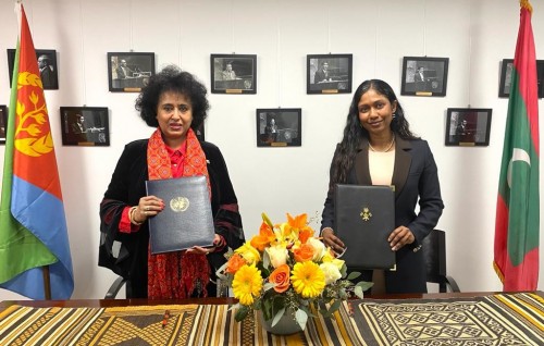 Maldives establishes diplomatic relations with Eritrea
